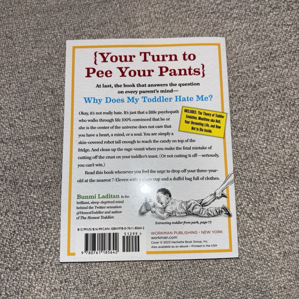 Bunmi Laditan Toddlers Are A**Holes: It's Not Your Fault 2015 TP Humor Parenting - Picture 2 of 10